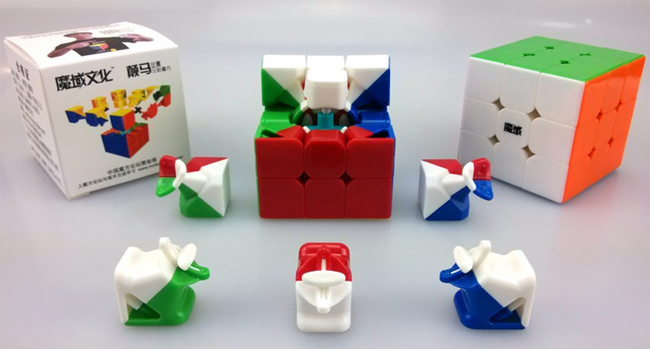 YJ MoYu DianMa 3x3x3 Stickerless Magic Cube Standard Color